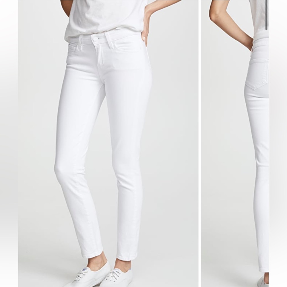 PAIGE White Skinny Jeans